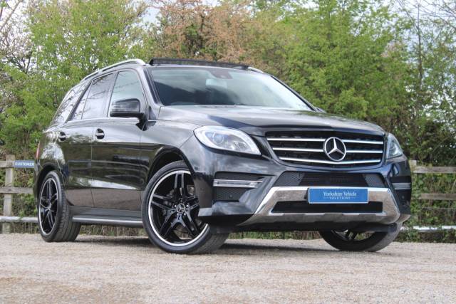 Mercedes-Benz M Class 3.0 ML350 V6 BlueTEC AMG Line G-Tronic 4WD Euro 6 (s/s) 5dr Four Wheel Drive Diesel Black
