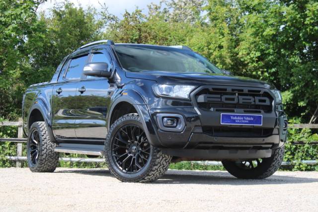 Ford Ranger 2.0 EcoBlue Wildtrak Auto 4WD Euro 6 (s/s) 4dr Pick Up Diesel Black