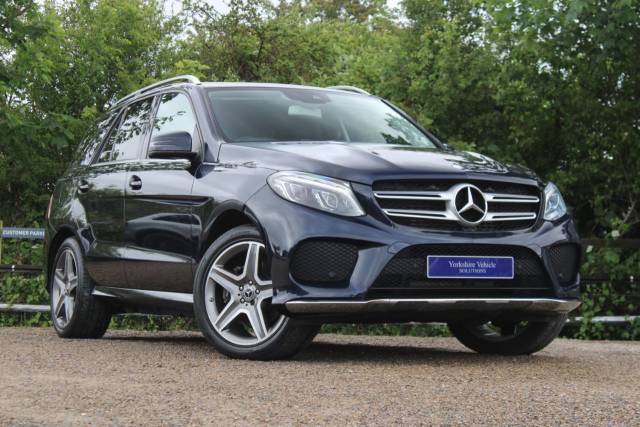 Mercedes-Benz GLE 3.0 GLE350d V6 AMG Line G-Tronic 4MATIC Euro 6 (s/s) 5dr Four Wheel Drive Diesel Blue