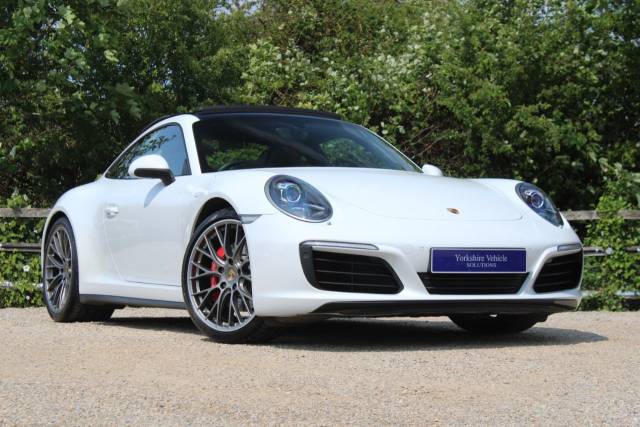 Porsche 911 3.0T 991 Carrera 4S PDK 4WD Euro 6 (s/s) 2dr Coupe Petrol White