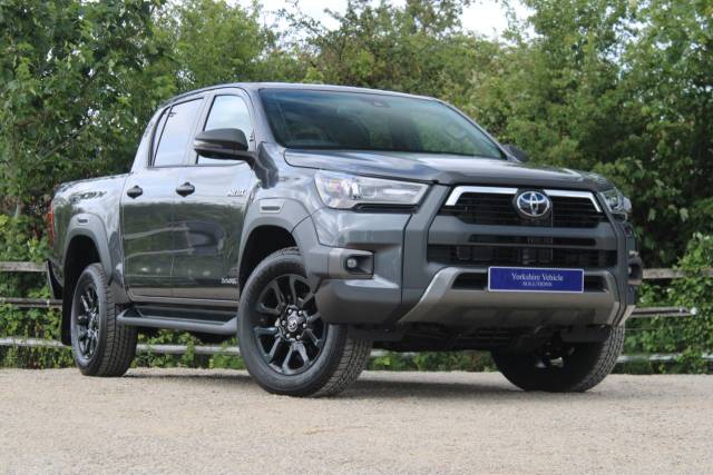 Toyota Hilux 2.8 D-4D-h Invincible X D/Cab Hybrid 48V Auto Pick Up Diesel Grey