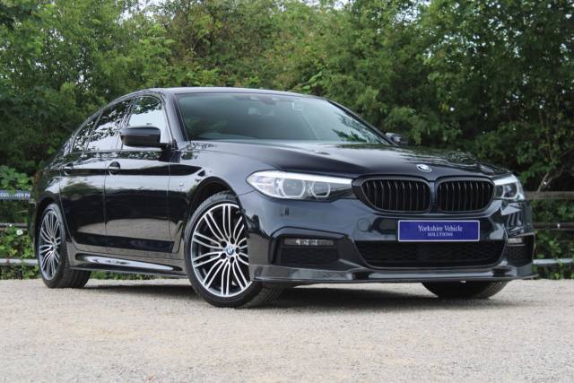 BMW 5 Series 2.0 520d MHT M Sport Auto xDrive Euro 6 (s/s) 4dr Saloon Diesel Black