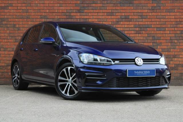 Volkswagen Golf 2.0 TDI R-Line DSG Euro 6 (s/s) 5dr Hatchback Diesel Blue