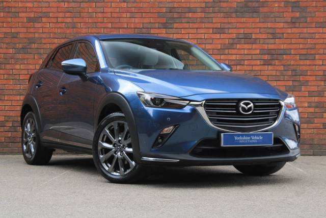 Mazda CX-3 2.0 SKYACTIV-G Sport Nav+ Auto 4WD Euro 6 (s/s) 5dr Hatchback Petrol Blue