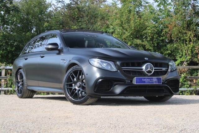 Mercedes-Benz E 63 AMG 4.0 E63 V8 BiTurbo AMG (Premium) SpdS MCT 4MATIC+ Euro 6 (s/s) 5dr Estate Petrol Black