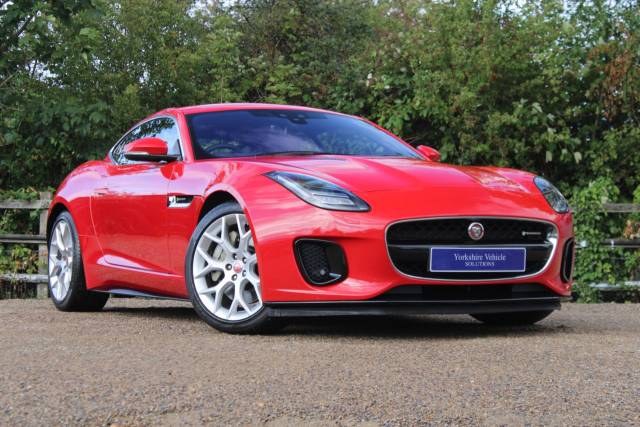 Jaguar F-Type 3.0 Supercharged V6 R-Dynamic 2dr Auto Coupe Petrol Red