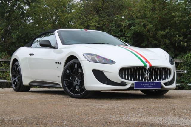 Maserati Grancabrio 4.7 V8 Sport MC Shift Euro 5 2dr Convertible Petrol White