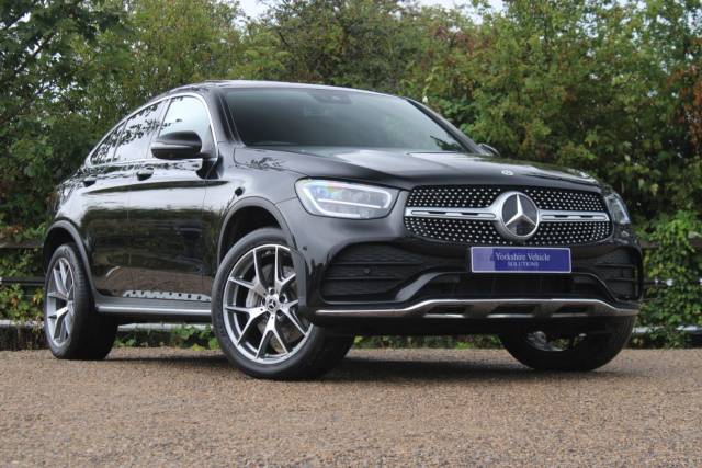 Mercedes-Benz GLC Coupe 2.0 GLC300e 13.5kWh AMG Line (Premium Plus) Coupe G-Tronic+ 4MATIC Euro 6 (s/s) 5dr Coupe Petrol / Electric Hybrid Black