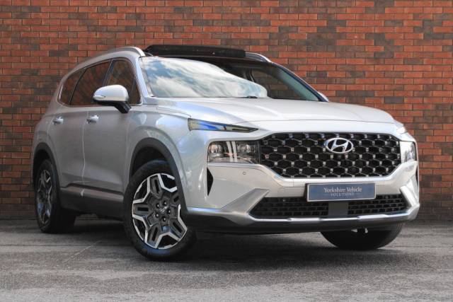 Hyundai Santa Fe 1.6 T-GDi 13.8kWh Ultimate Auto 4WD Euro 6 (s/s) 5dr Four Wheel Drive Petrol / Electric Hybrid Silver