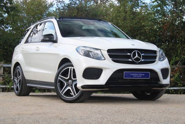 Mercedes-Benz GLE 2.1 GLE250d AMG Line (Premium) G-Tronic 4MATIC Euro 6 (s/s) 5dr Four Wheel Drive Diesel White