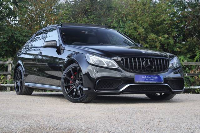 Mercedes-Benz E 63 AMG 5.5 E63 V8 BiTurbo AMG SpdS MCT Euro 6 (s/s) 4dr Saloon Petrol Black
