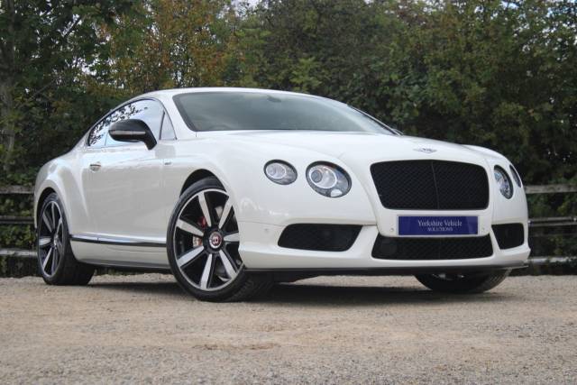 Bentley Continental GT 4.0 V8 GT S Auto 4WD Euro 6 2dr Coupe Petrol White