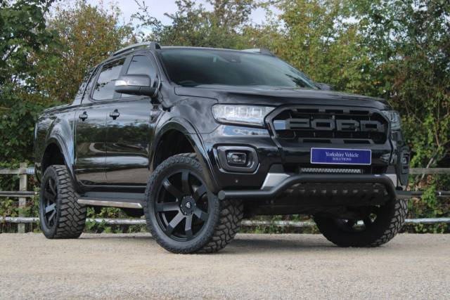 Ford Ranger 2.0 EcoBlue Wildtrak Auto 4WD Euro 6 (s/s) 4dr Pick Up Diesel Black
