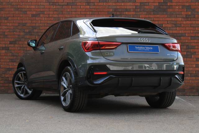 2021 Audi Q3 1.4 TFSIe 45 Black Edition Sportback S Tronic Euro 6 (s/s) 5dr 13kWh