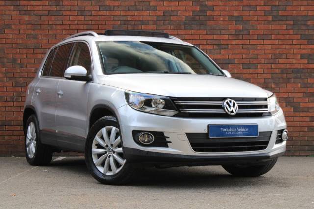 Volkswagen Tiguan 2.0 TDI BlueMotion Tech Match 2WD Euro 5 (s/s) 5dr SUV Diesel Silver