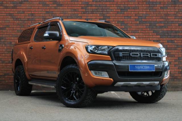 Ford Ranger 3.2 TDCi Wildtrak Auto 4WD Euro 5 4dr Pick Up Diesel Orange