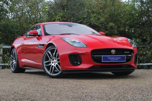 Jaguar F-Type 2.0i GPF R-Dynamic Auto Euro 6 (s/s) 2dr Coupe Petrol Red