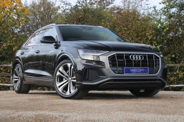Audi Q8 3.0 TDI V6 50 S line Tiptronic quattro Euro 6 (s/s) 5dr Four Wheel Drive Diesel Black