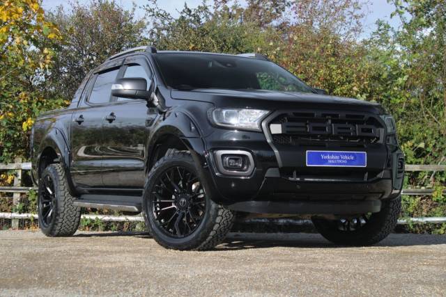 Ford Ranger 2.0 EcoBlue Wildtrak Auto 4WD Euro 6 (s/s) 4dr Pick Up Diesel Black