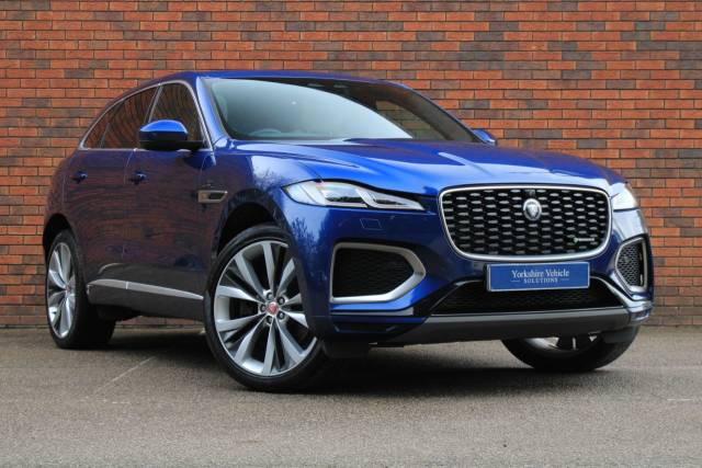 Jaguar F-Pace 3.0 D300 MHEV R-Dynamic HSE Auto AWD Euro 6 (s/s) 5dr Four Wheel Drive Diesel Blue