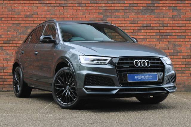 Audi Q3 2.0 TDI Black Edition S Tronic quattro Euro 6 (s/s) 5dr Four Wheel Drive Diesel Grey