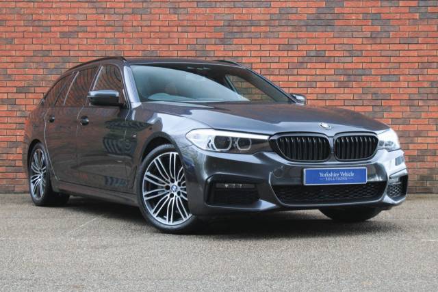 BMW 5 Series 2.0 520d MHT M Sport Touring Auto Euro 6 (s/s) 5dr Estate Diesel Grey