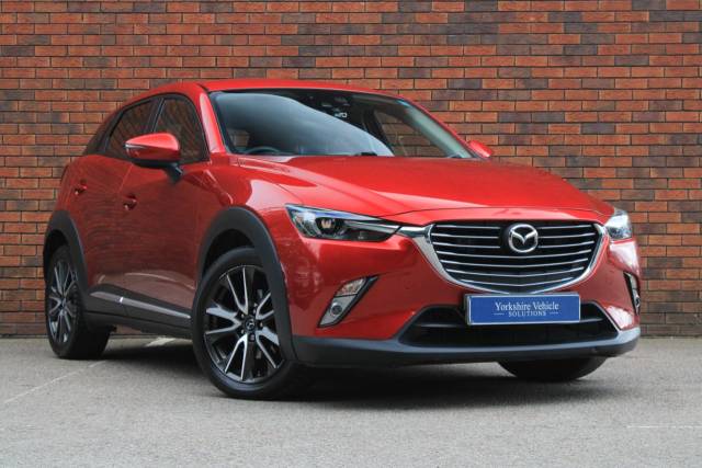 Mazda CX-3 1.5 SKYACTIV-D Sport Nav Auto 4WD Euro 6 (s/s) 5dr Hatchback Diesel Red