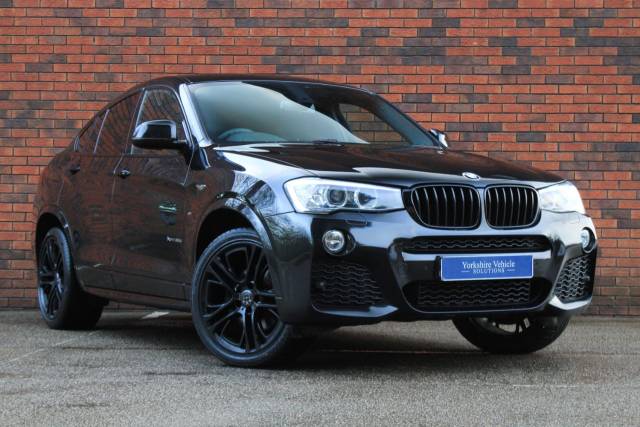 BMW X4 3.0 30d M Sport Auto xDrive Euro 6 (s/s) 5dr Coupe Diesel Black