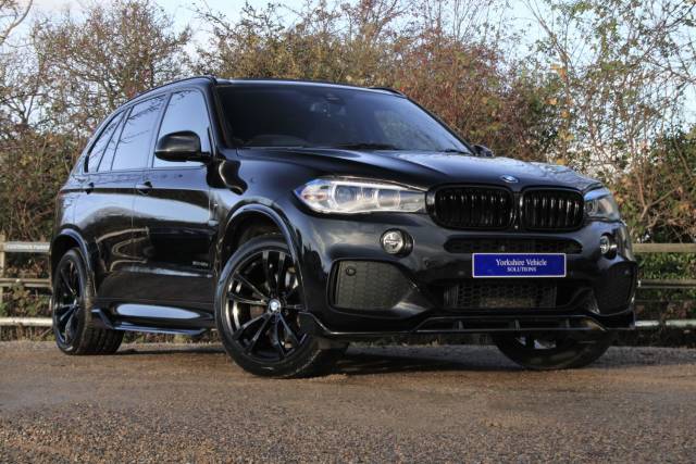 BMW X5 3.0 40d M Sport Auto xDrive Euro 6 (s/s) 5dr Four Wheel Drive Diesel Black