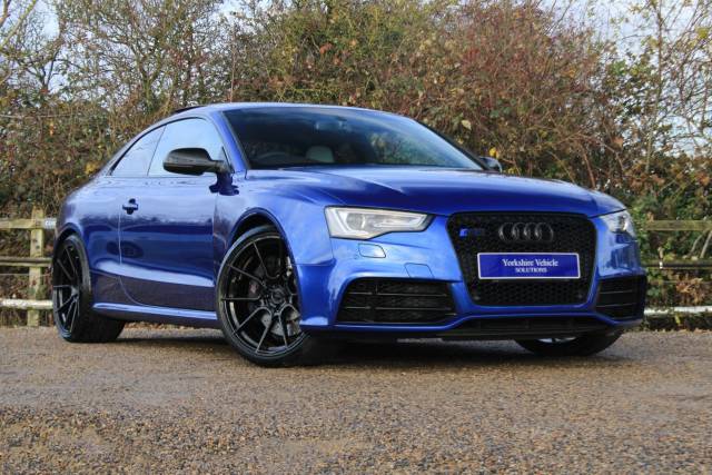 Audi RS5 4.2 FSI V8 Coupe 2dr Petrol S Tronic quattro Euro 5 (450 ps) Coupe Petrol Blue