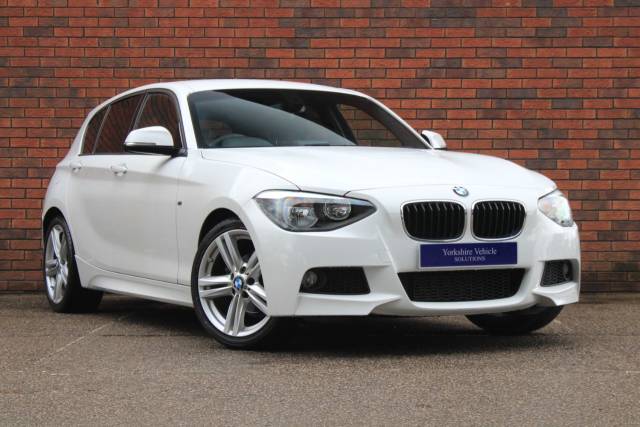 BMW 1 Series 2.0 116d M Sport Euro 5 (s/s) 5dr Hatchback Diesel White