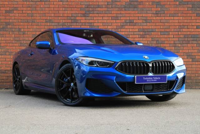BMW 8 Series 3.0 840d Steptronic xDrive Euro 6 (s/s) 2dr Coupe Diesel Blue