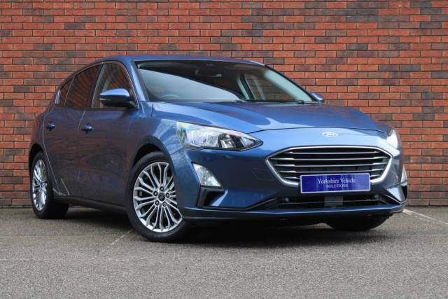 Ford Focus 1.0T EcoBoost Titanium X Auto Euro 6 (s/s) 5dr Hatchback Petrol Blue