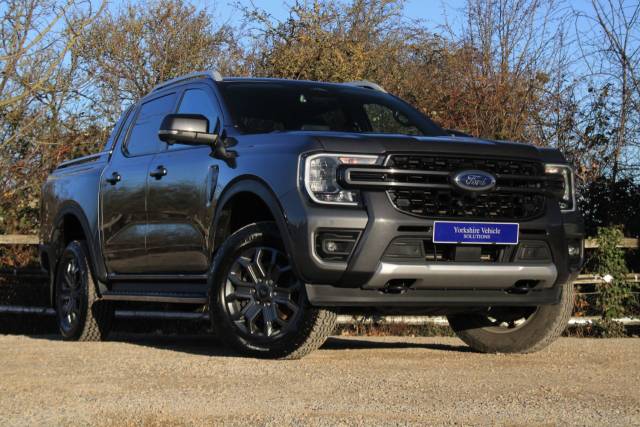 Ford Ranger 3.0 TD V6 EcoBlue Wildtrak Auto 4WD Euro 6 (s/s) 4dr Pick Up Diesel Grey