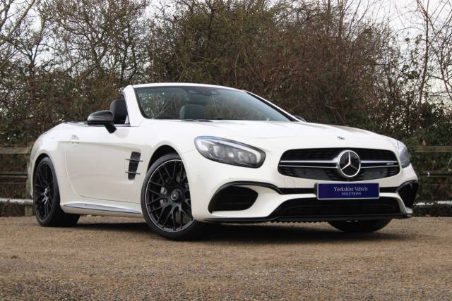 Mercedes-Benz SL 63 5.5 SL63 V8 AMG SpdS MCT Euro 6 (s/s) 2dr Convertible Petrol White