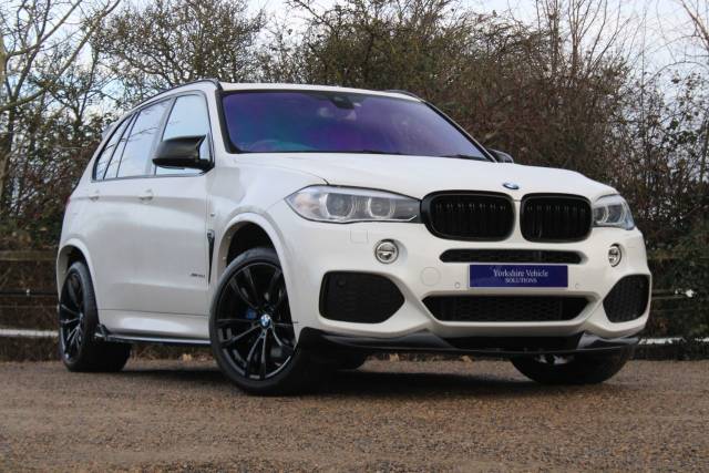 BMW X5 3.0 40d M Sport Auto xDrive Euro 6 (s/s) 5dr Four Wheel Drive Diesel White