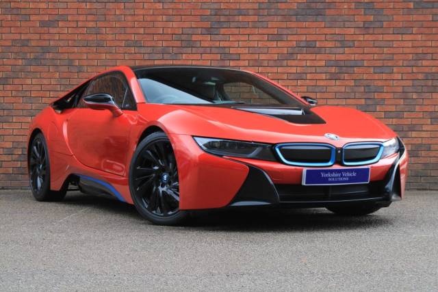 BMW I8 1.5 7.1kWh Auto 4WD Euro 6 (s/s) 2dr Coupe Petrol / Electric Hybrid Red