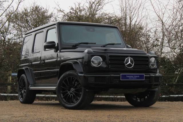 Mercedes-Benz G Class 2.9 G350d AMG Line (Premium) G-Tronic+ 4MATIC Euro 6 (s/s) 5dr Four Wheel Drive Diesel Black