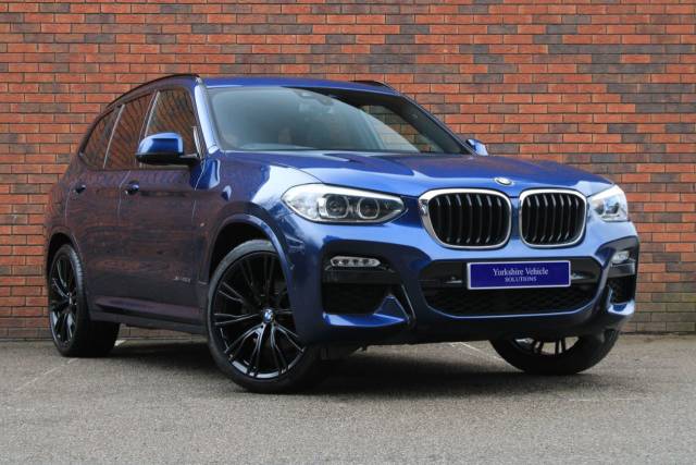 BMW X3 2.0 20d M Sport Auto xDrive Euro 6 (s/s) 5dr Four Wheel Drive Diesel Blue