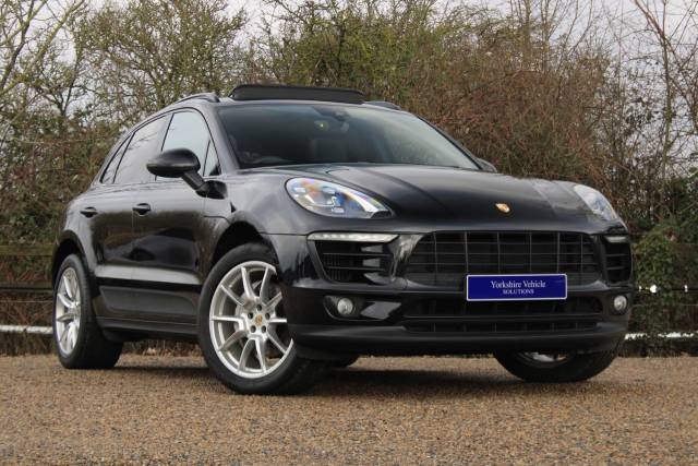 Porsche Macan 3.0 V6 S PDK 4WD Euro 6 (s/s) 5dr Four Wheel Drive Petrol Black