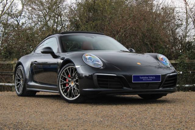 Porsche 911 3.0T 991 Carrera 4S PDK 4WD Euro 6 (s/s) 2dr Coupe Petrol Black