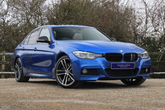 BMW 3 Series 3.0 340i M Sport Shadow Edition Auto Euro 6 (s/s) 4dr Saloon Petrol Blue