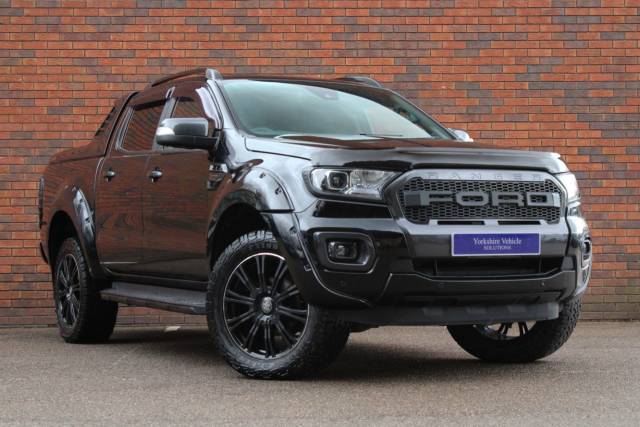 Ford Ranger 2.0 EcoBlue Wildtrak Auto 4WD Euro 6 (s/s) 4dr Pick Up Diesel Black