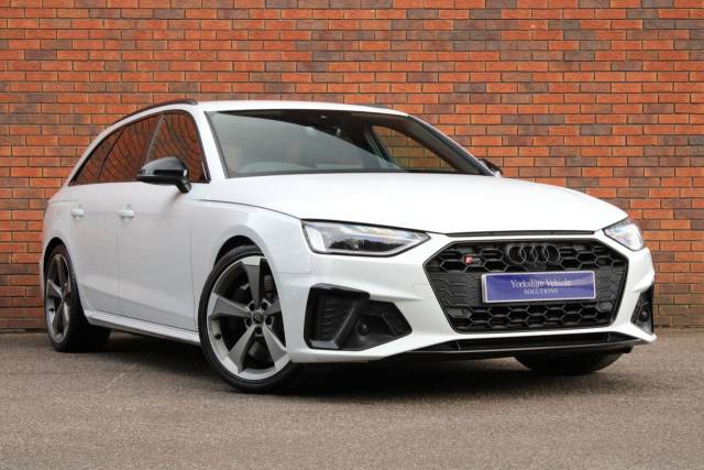 Audi S4 Avant 3.0 TDI V6 Black Edition Tiptronic quattro Euro 6 (s/s) 5dr Estate Diesel White