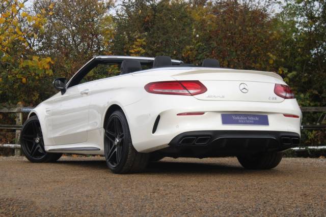 2018 Mercedes-Benz C 63 AMG 4.0 C63 V8 BiTurbo AMG (Premium) Cabriolet SpdS MCT Euro 6 (s/s) 2dr