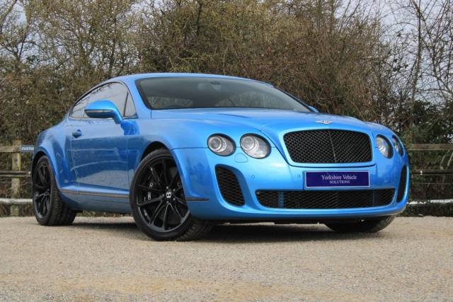 Bentley Continental GT 6.0 W12 Supersports 2dr Auto Coupe Petrol Blue