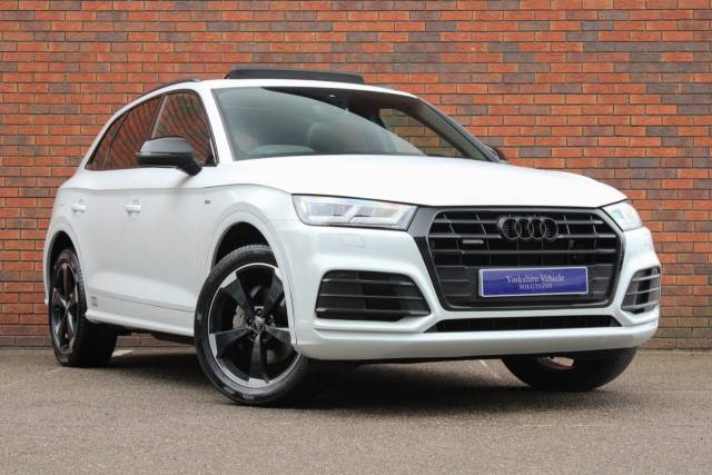 Audi Q5 2.0 TDI 40 Black Edition S Tronic quattro Euro 6 (s/s) 5dr Four Wheel Drive Diesel White