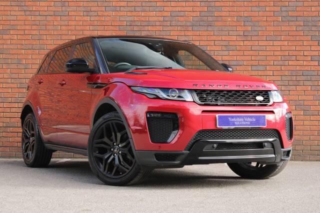 Land Rover Range Rover Evoque 2.0 TD4 HSE Dynamic Auto 4WD Euro 6 (s/s) 5dr Four Wheel Drive Diesel Red