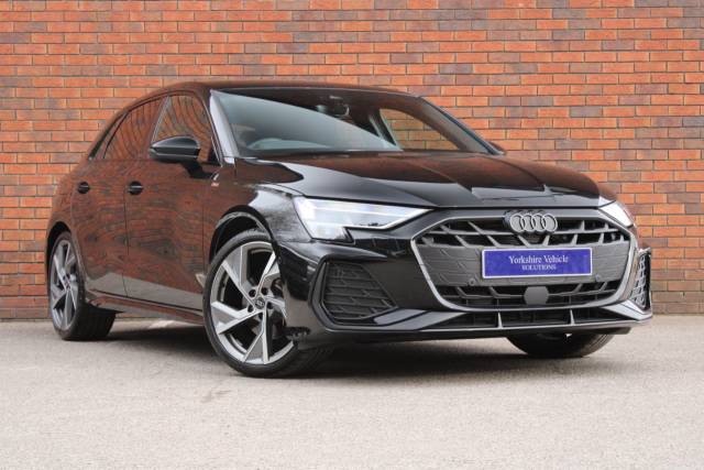 Audi A3 1.5 TFSI 35 Black Edition Sportback S Tronic Euro 6 (s/s) 5dr Hatchback Petrol Black