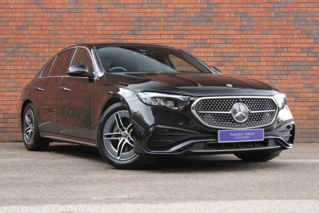Mercedes-Benz E Class 2.0 E220dh MHEV AMG Line G-Tronic Euro 6 (s/s) 4dr Saloon Diesel Black